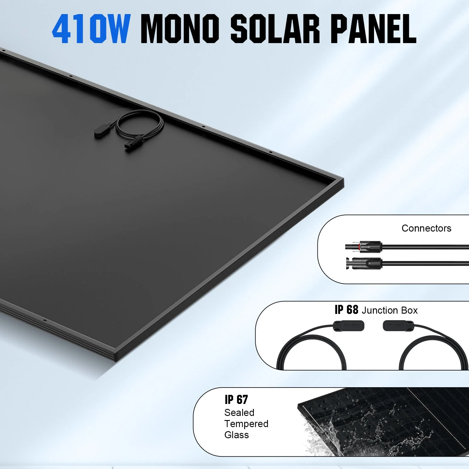 ECO-WORTHY Complete Off-Grid Solar Panel Kit 120V/240V - Image 8