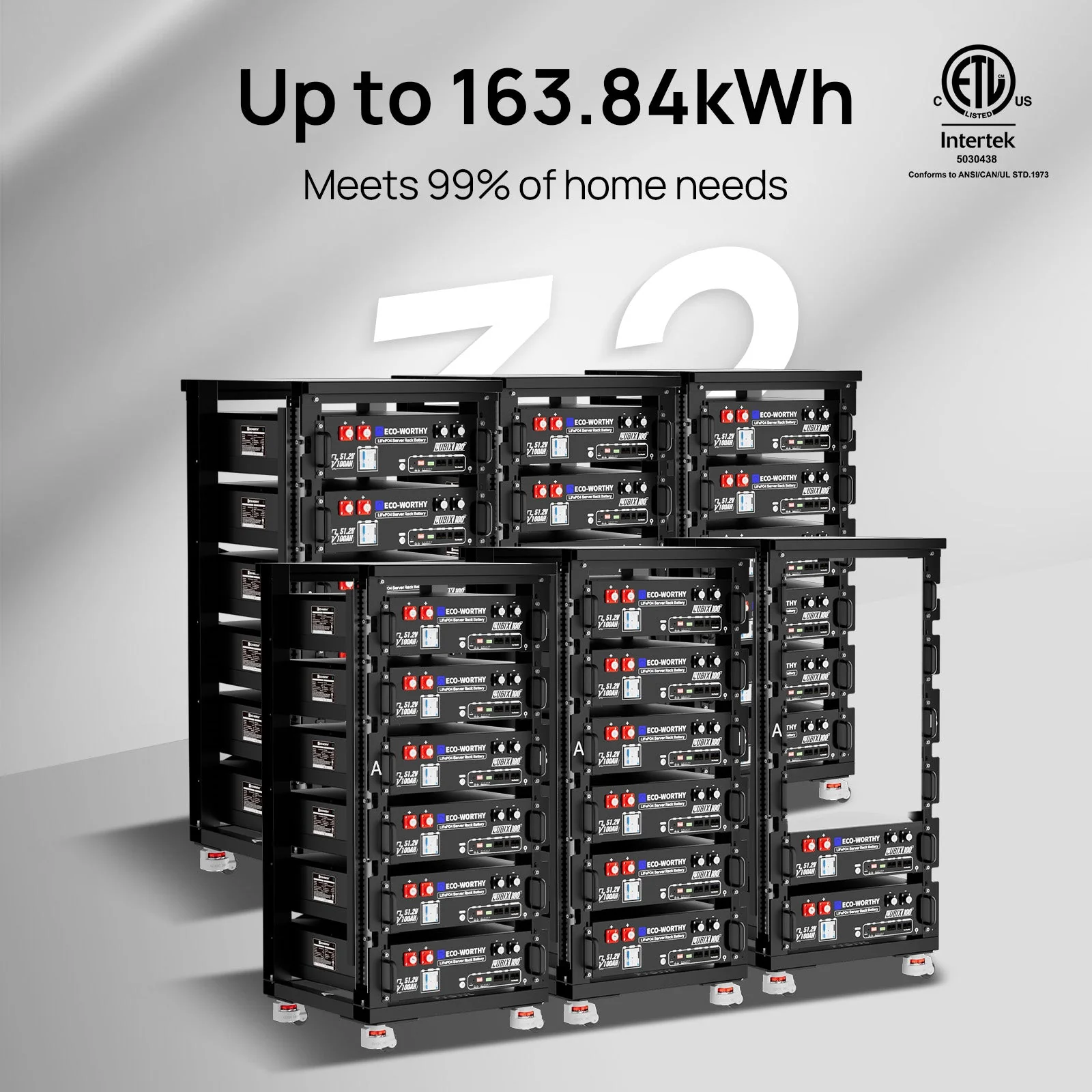 2340W 48V (12x195W) Complete MPPT Off Grid Solar Kit - Image 4